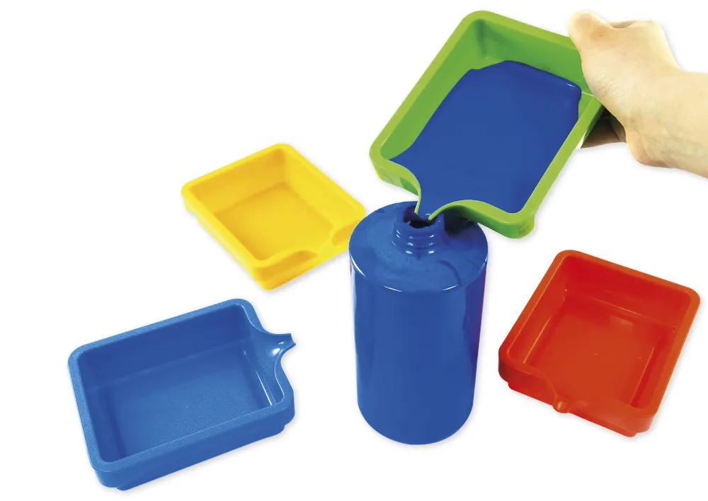 Farbauffangschalen, 4-tlg.