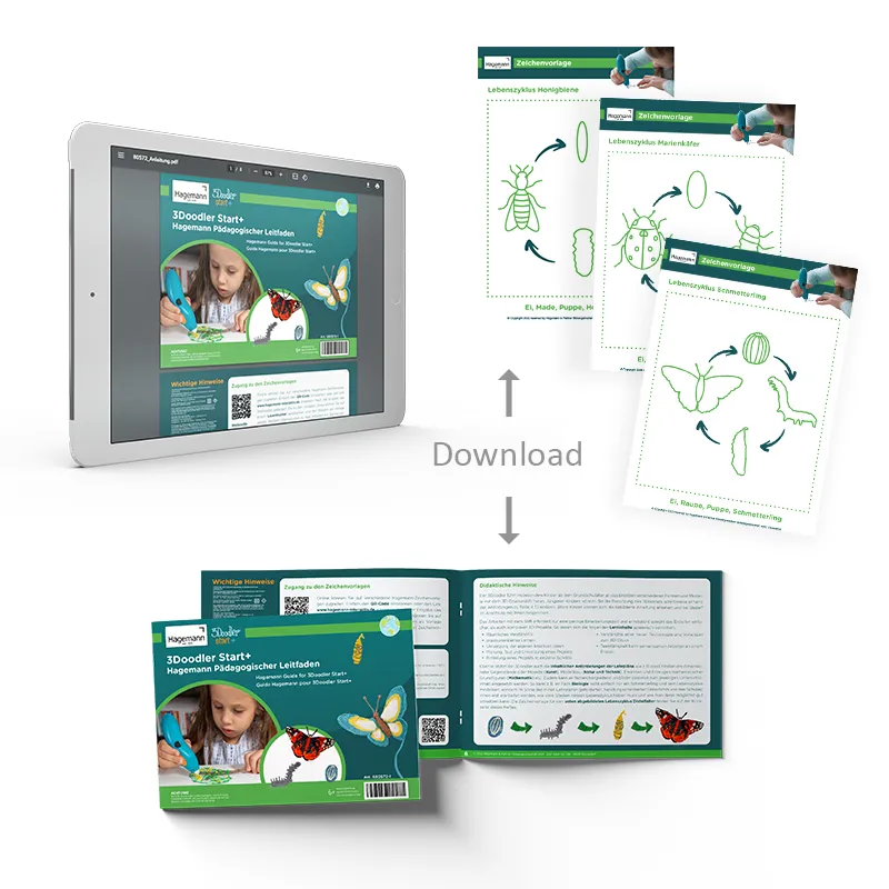 3Doodler Start+ mit Hagemann pädagogischem Leitfaden