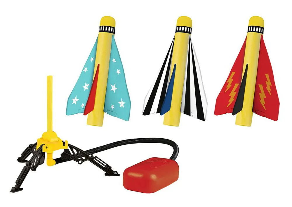 Druckluftrakete, 3er-Set