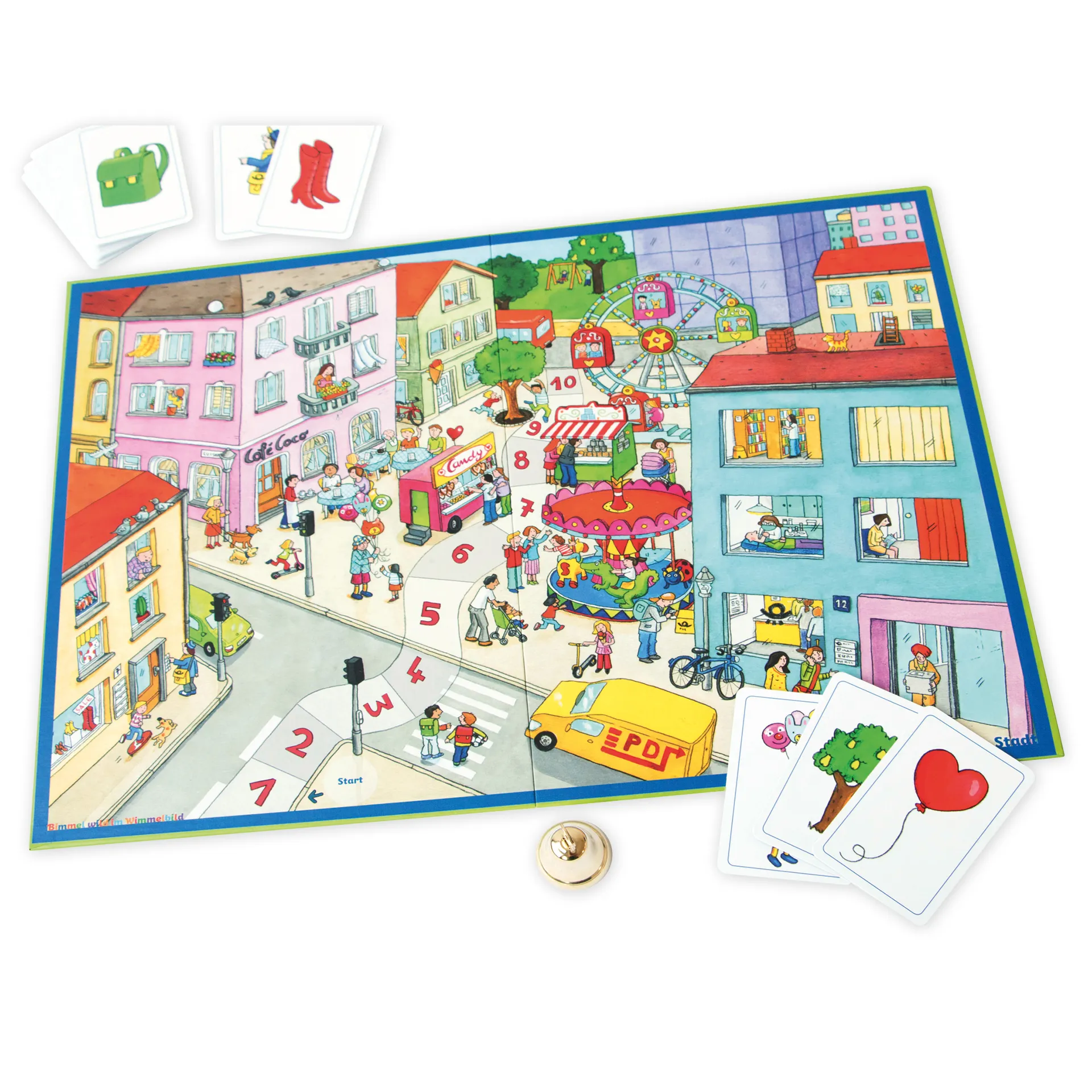 Lernspiel "Bimmel wild im Wimmelbild", 68-tlg.