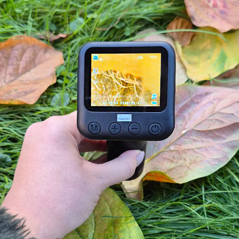 Hagemann Digitales Taschenmikroskop mit Bildschirm