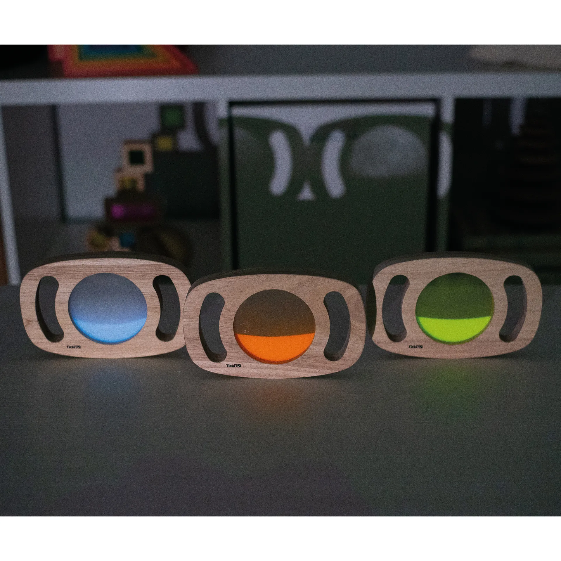 Leucht-Schaubilder, 3 Stück