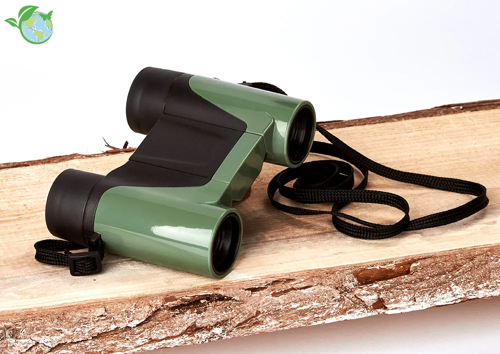 Vorfokussiertes Fernglas