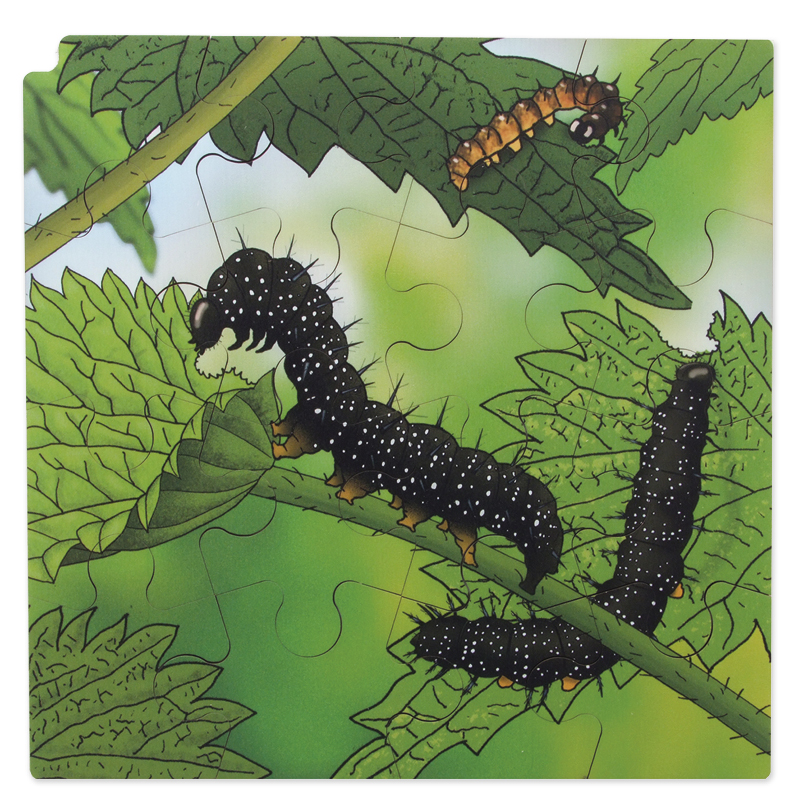 Schichten-Puzzle "Schmetterling" + gratis APP, 86-tlg.