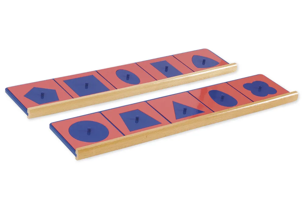 TimeTEX 2 Ständer für metallene Einsatzfiguren "Montessori Premium"