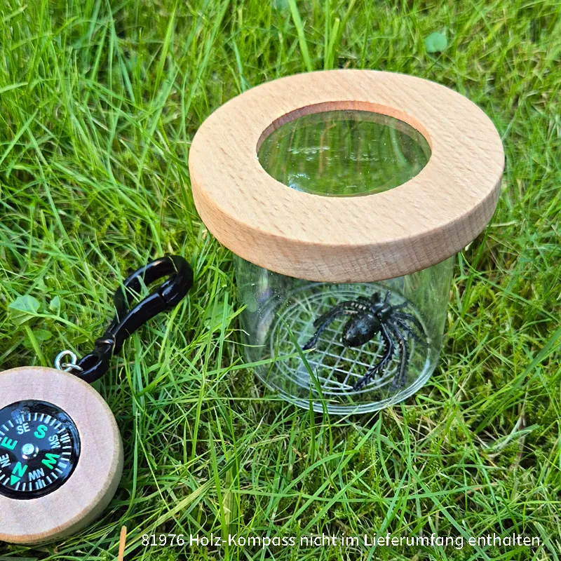 Hagemann Holz-Lupendose Natur & Digital