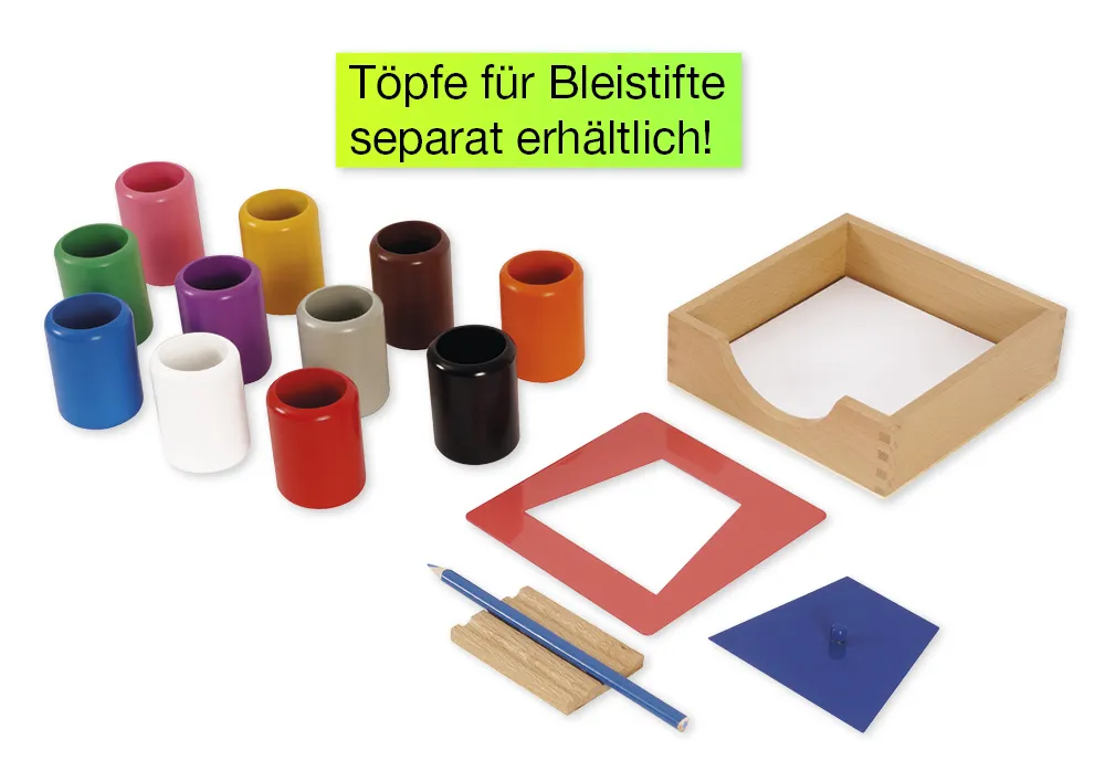 TimeTEX Metallene Einsatzfiguren "Montessori Premium"