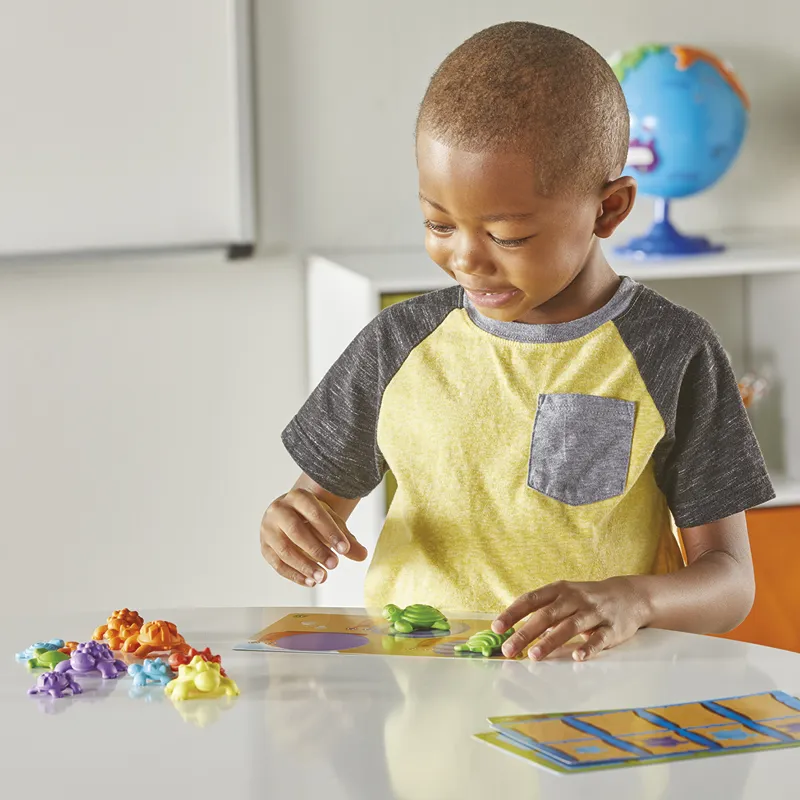 Sortier-Spiel "Sensorische Schildkröten", 46-tlg.