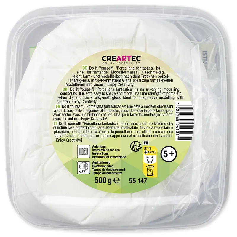 Porcellana fantastica Modelliermasse, 500 g