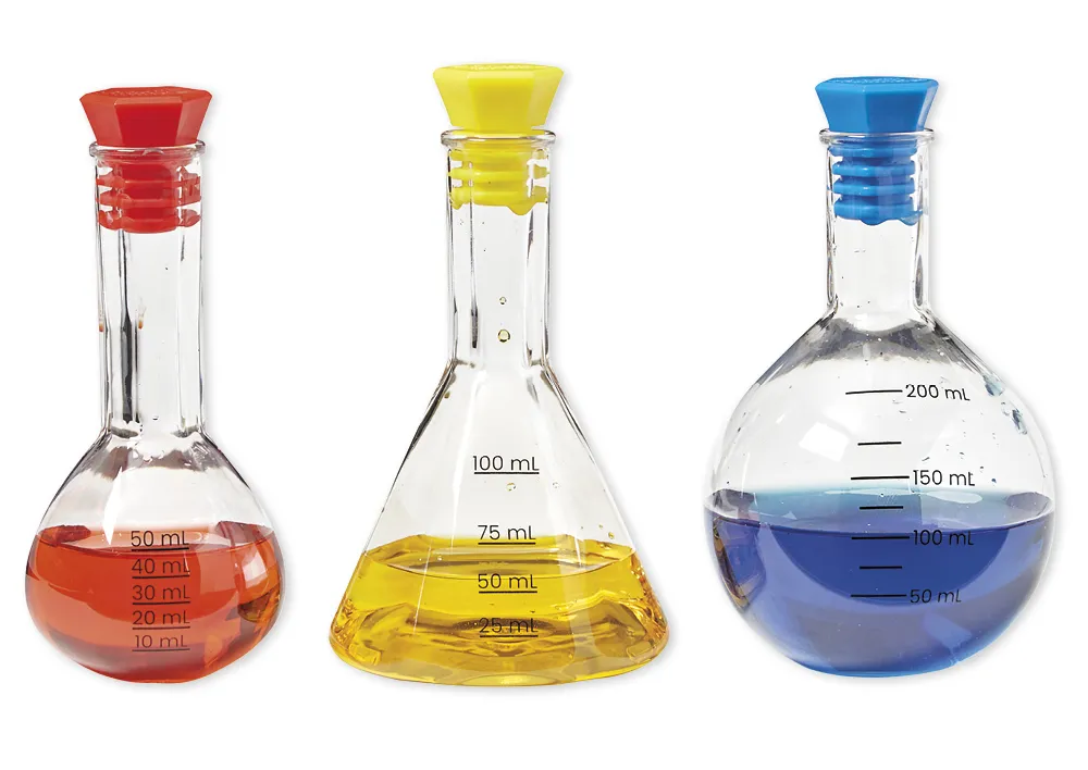 Kolben-Set "Forscherlabor", 8-tlg.