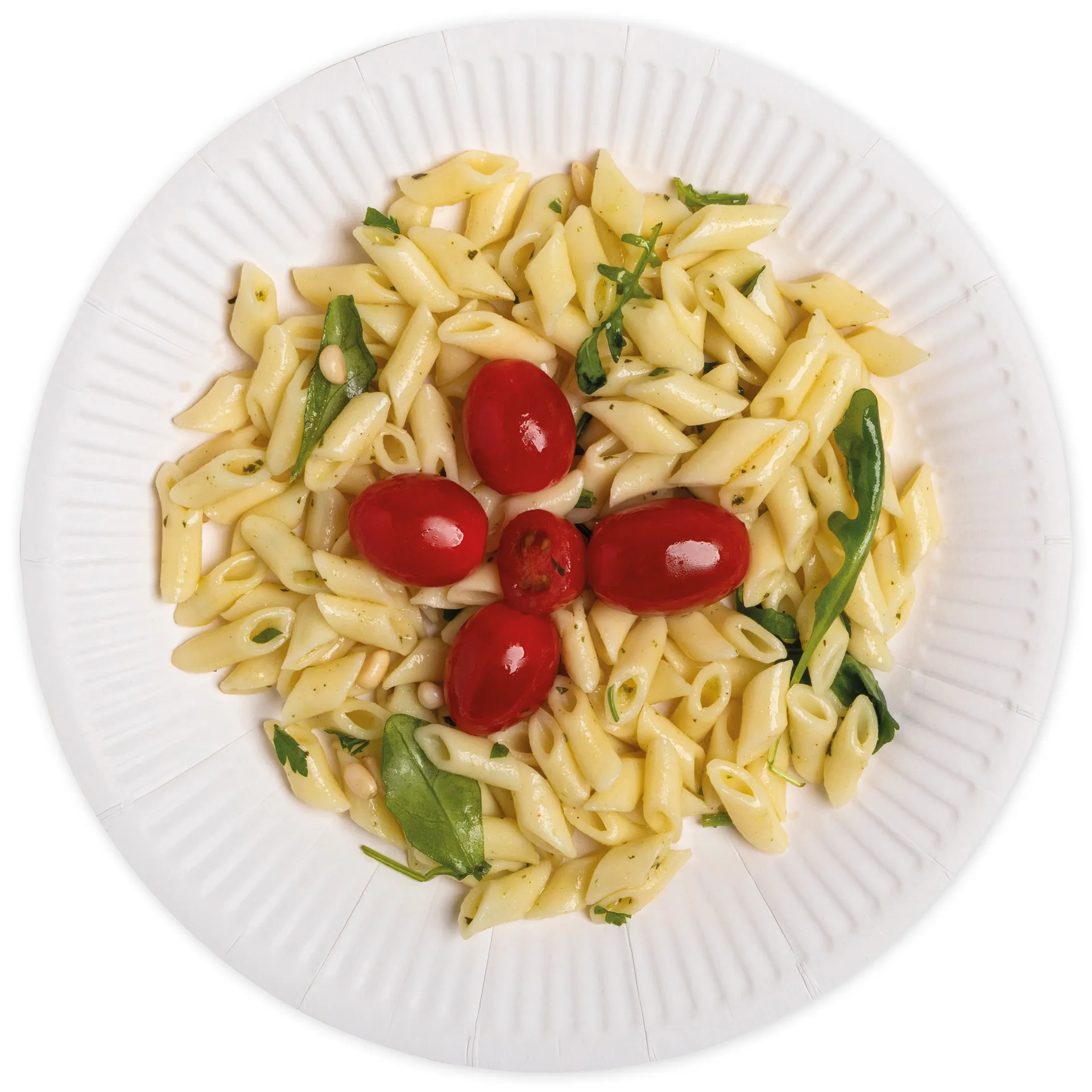 Set Pappteller weiß, 23 cm ø, 50 Stück