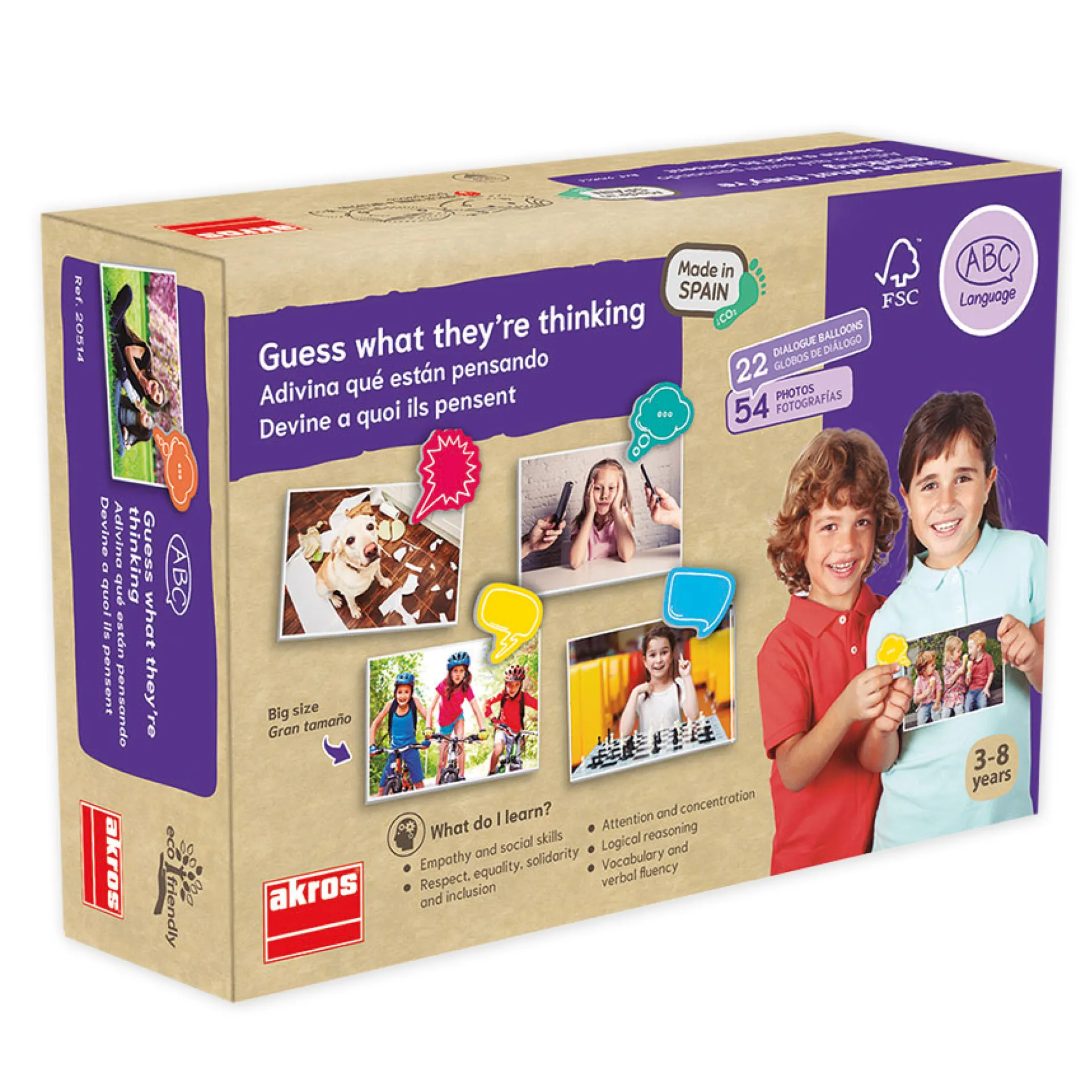 Bildkarten "Rate, was ich denke", 76-tlg.