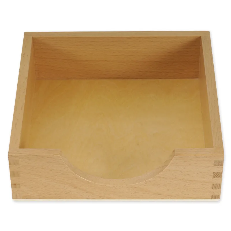 TimeTEX Kästchen für Einsatzfigurenpapier, 14 x 14 cm "Montessori Premium"