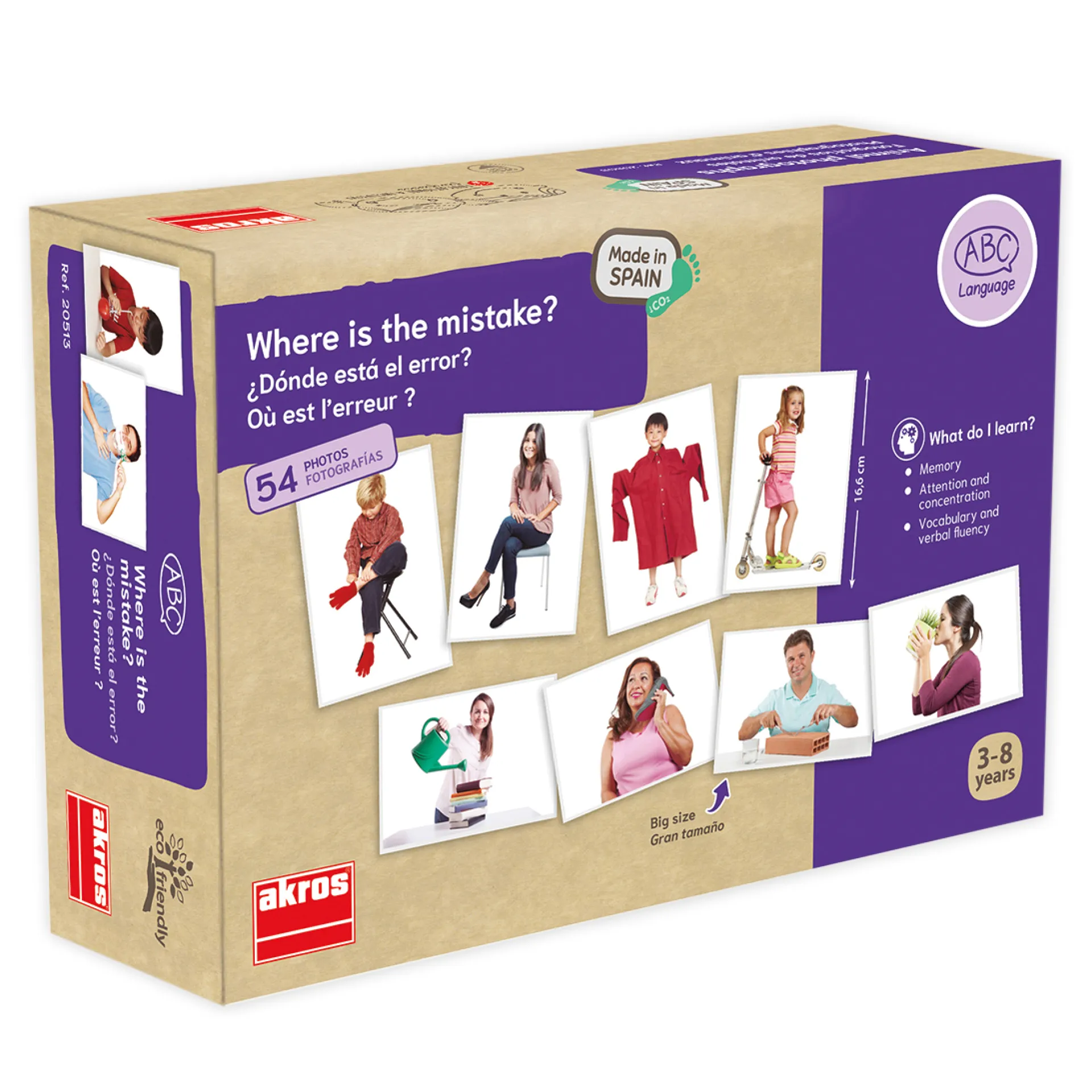 Bildkarten "Wo ist der Fehler?", 54-tlg.