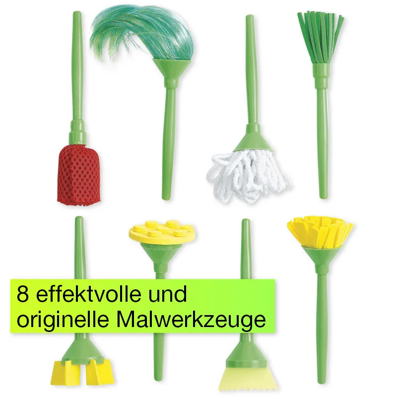 Set Alternativ-Malwerkzeug, 8-tlg.