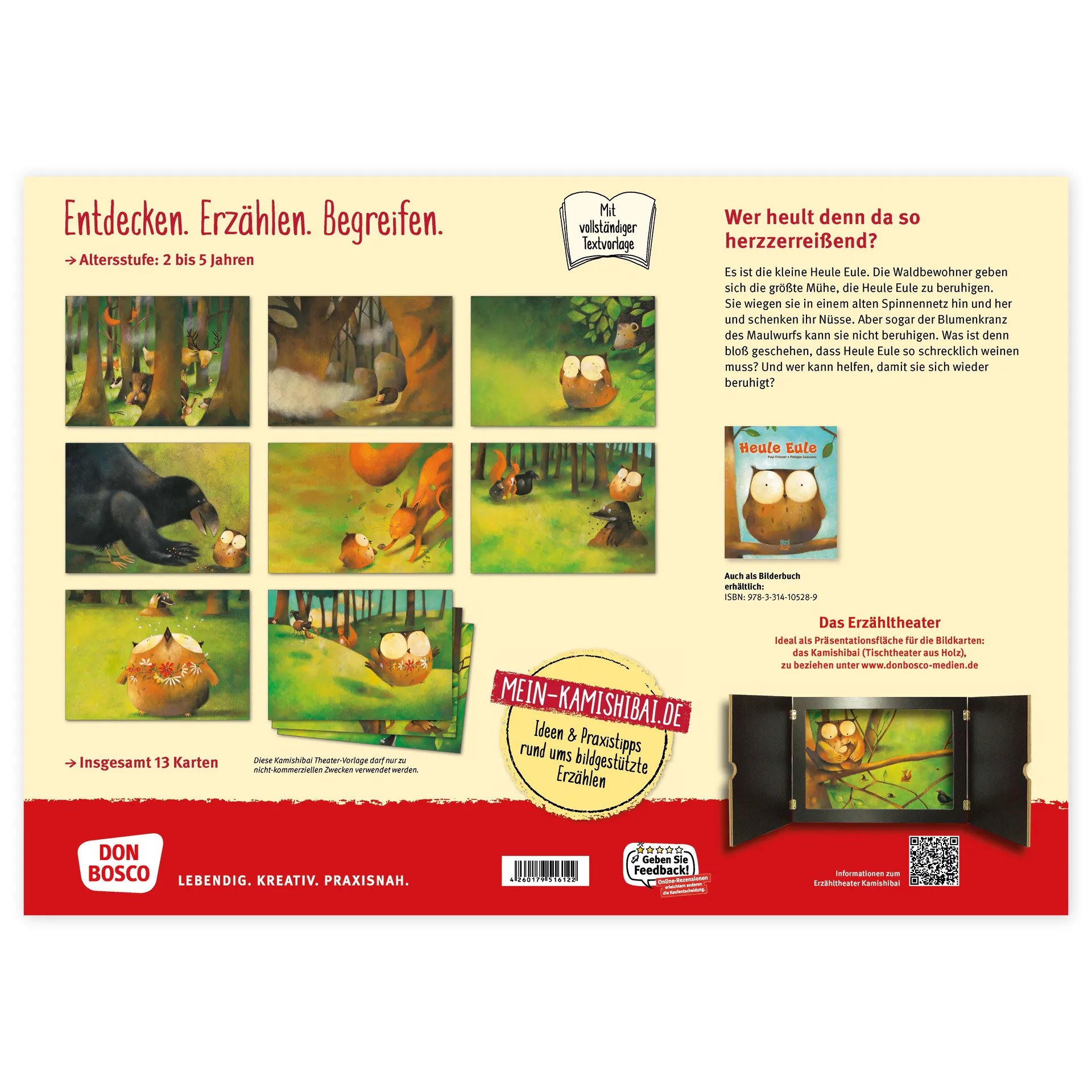 Bildergeschichten-Karten "Heule Eule", 13-tlg.