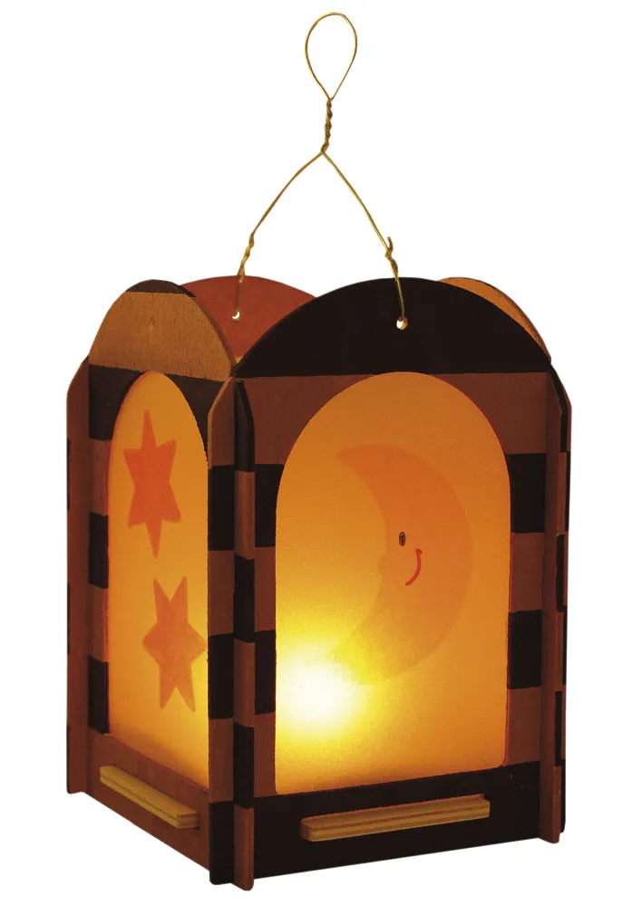 Bausatz Holz-Laterne, 5-tlg.