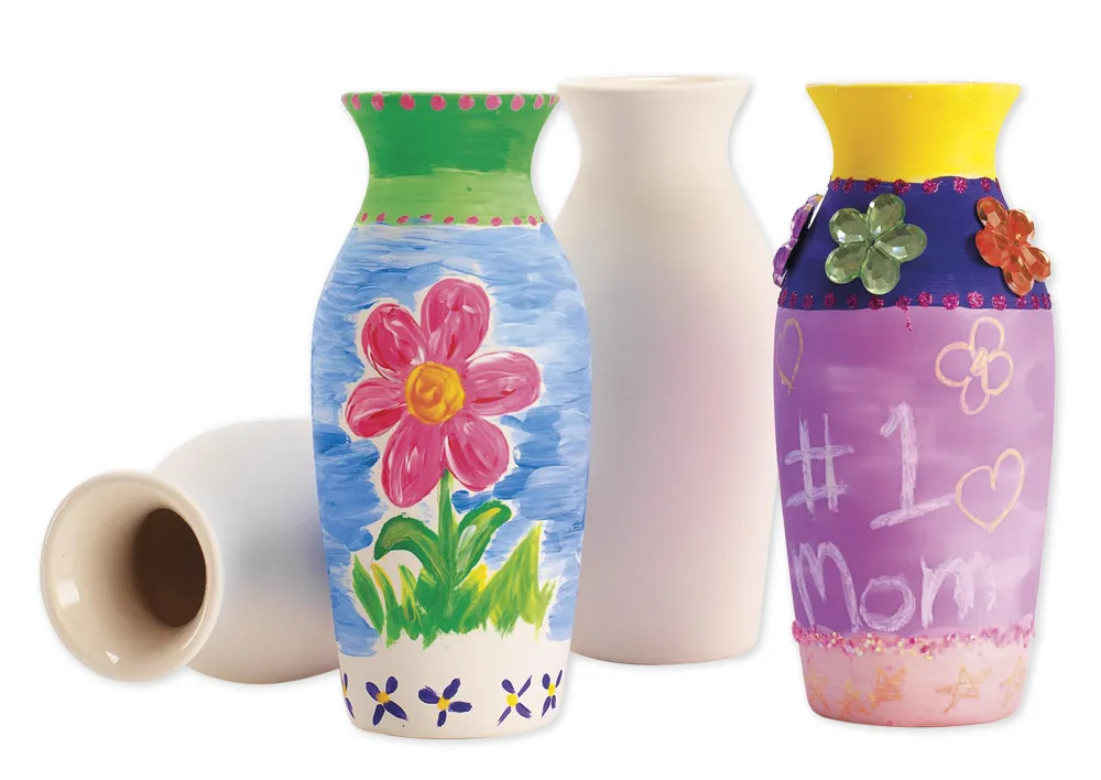 Keramik-Vasen, 12 Stück