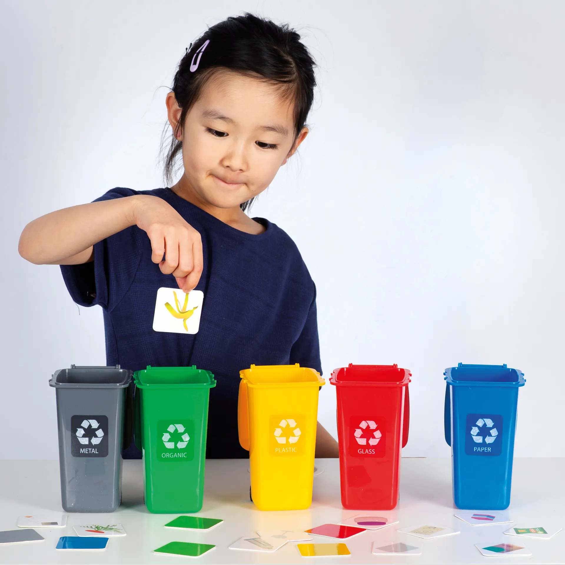 Set "Recycling-Tonnen", 105-tlg.