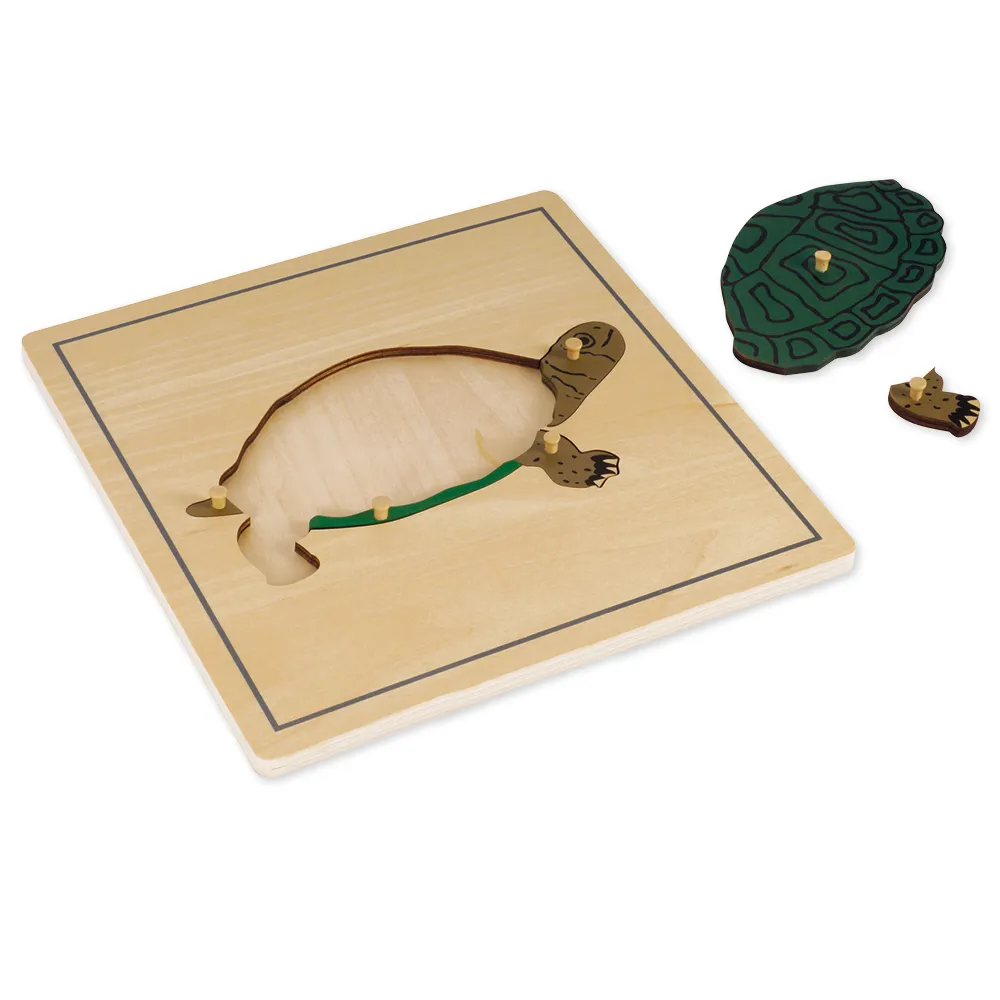 TimeTEX Puzzle Schildkröte "Montessori Premium"