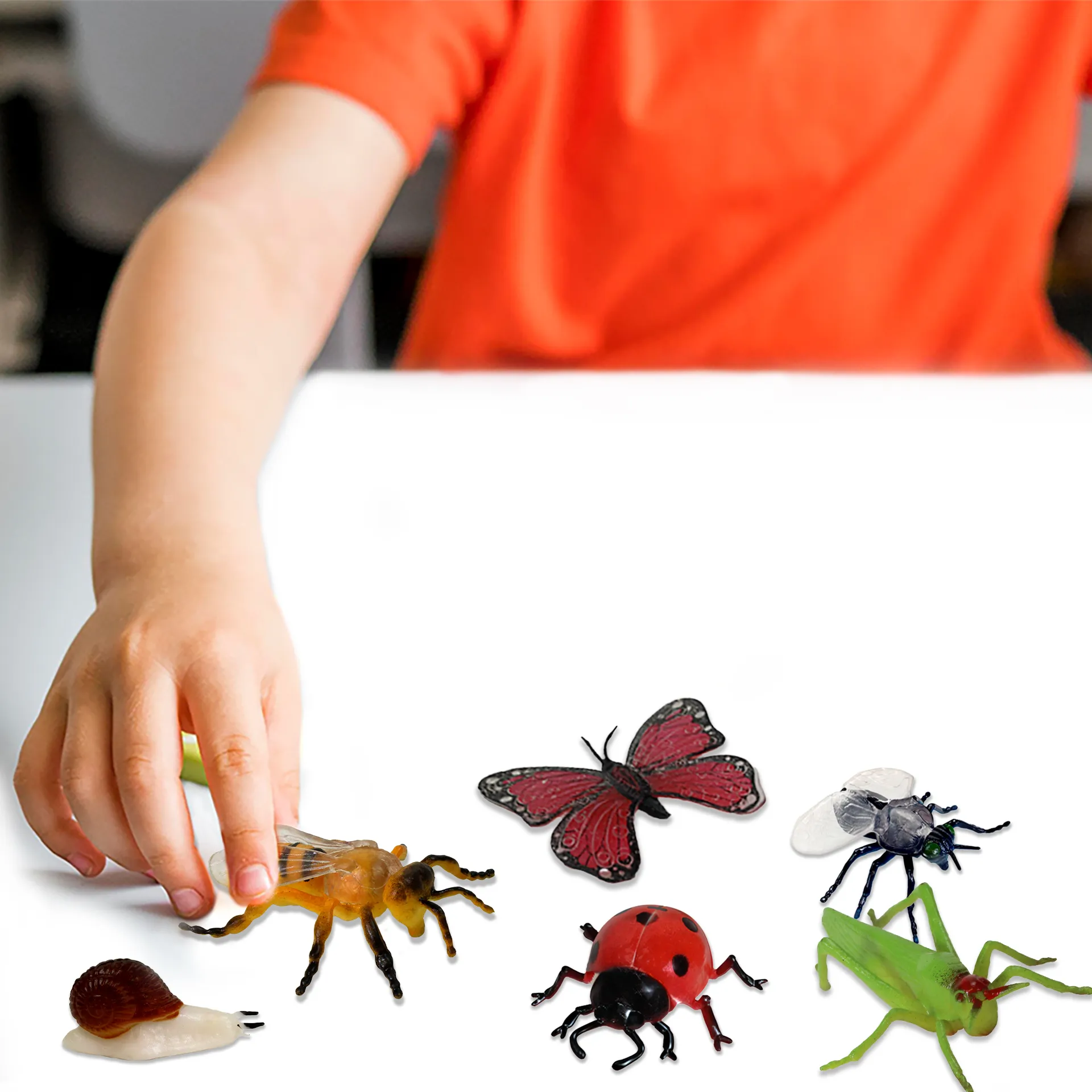 Insekten & Co Modellfiguren, 10-tlg