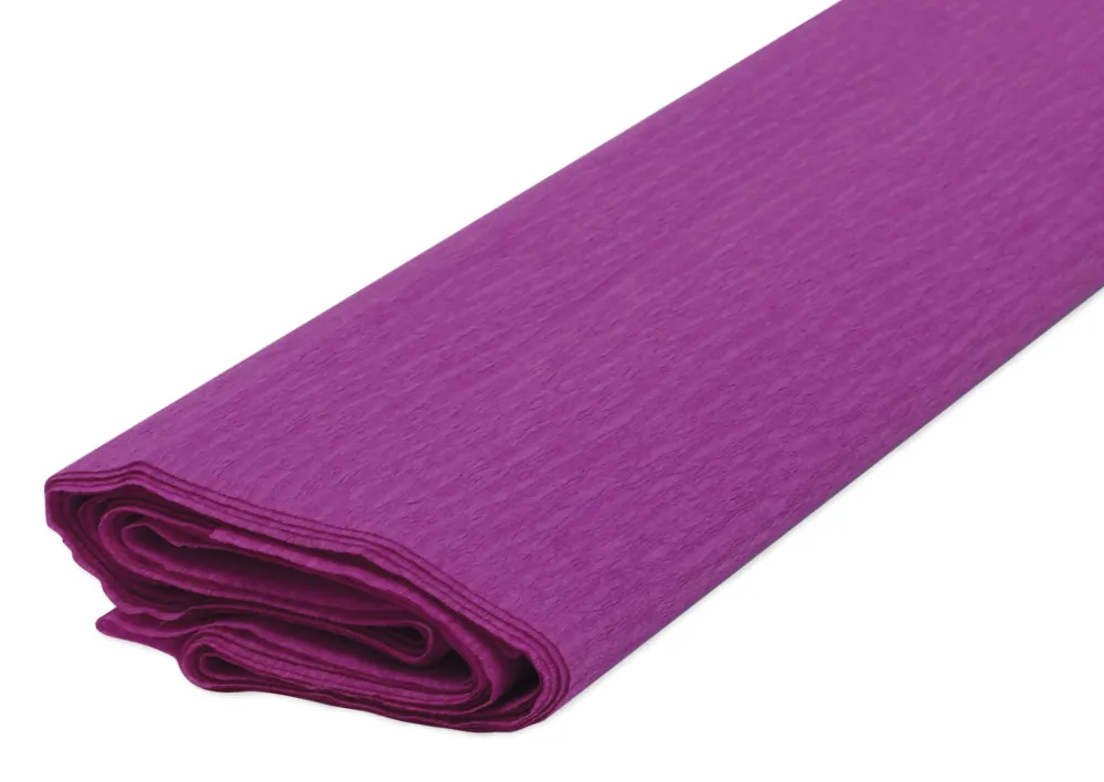 Krepppapier, 10 Rollen à 0,5x2,5 m