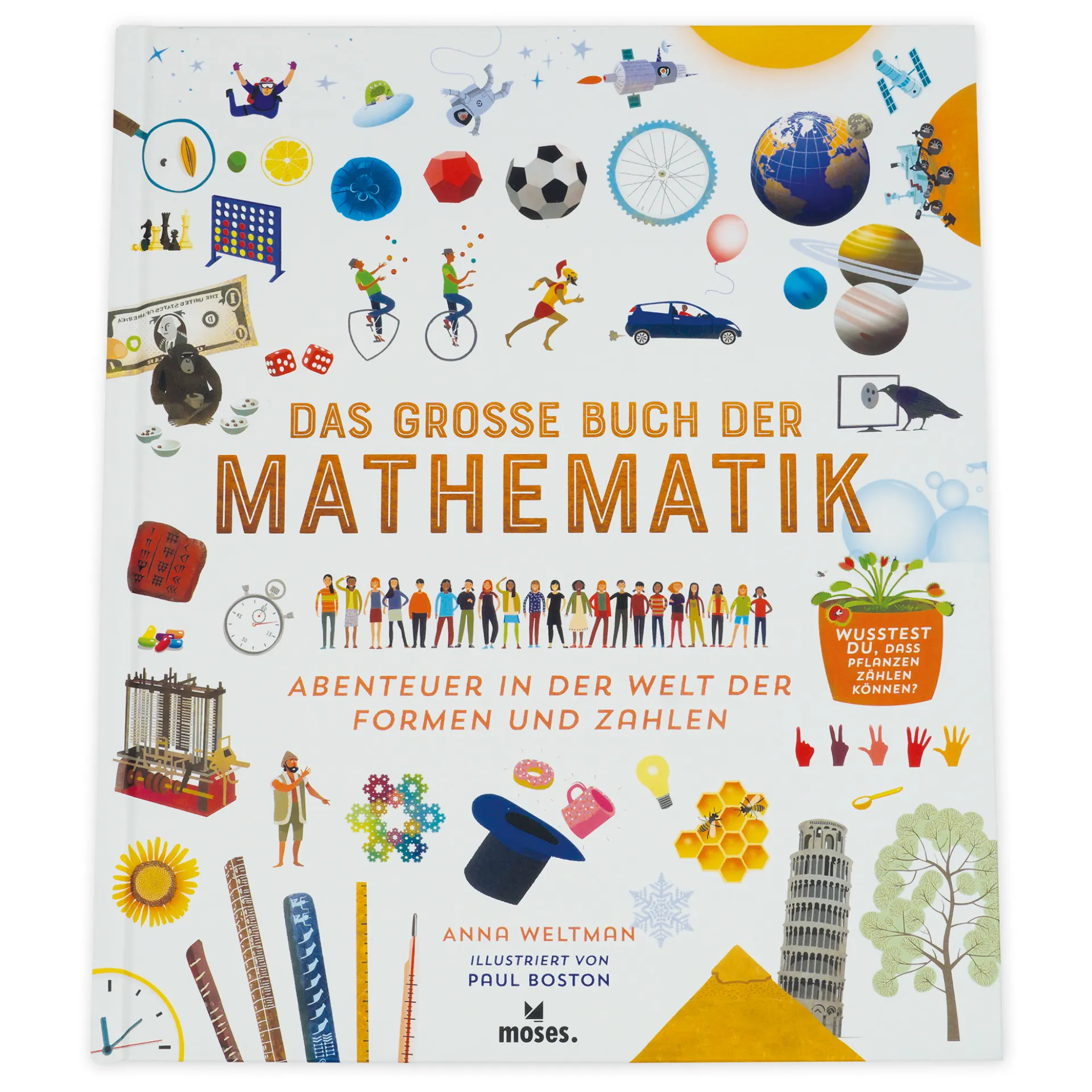 Buch "Das große Buch der Mathematik - Abenteuer in der Welt der Formen und Zahlen", 96 Seiten