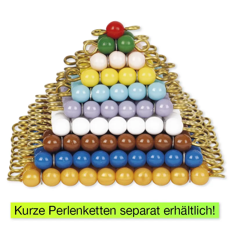 TimeTEX Aufhängevorrichtung für kurze Perlenketten "Montessori Premium"