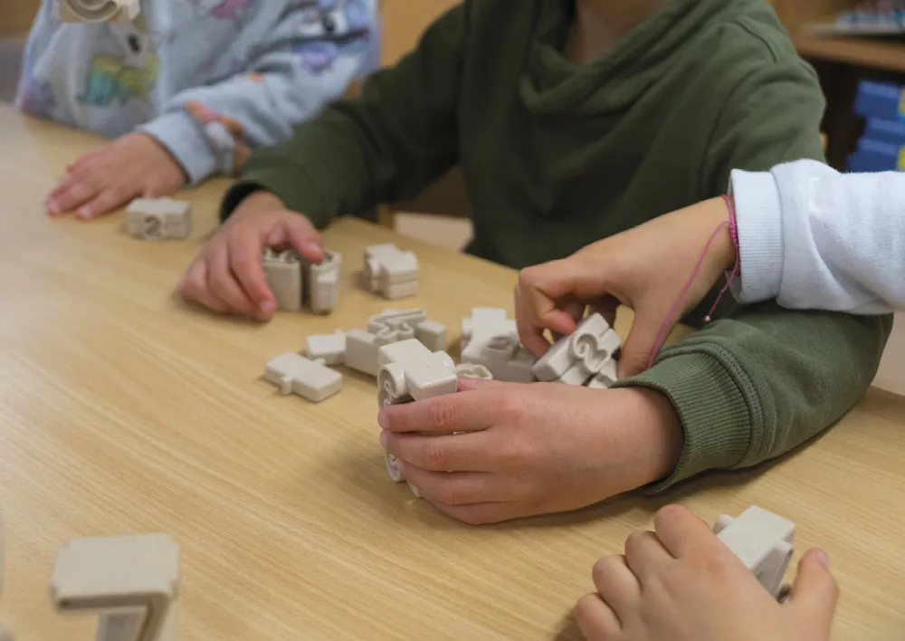 Stapel-Zahlen "Zahl-auf-Zahl", 11-tlg., naturfarben