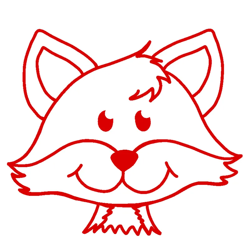 Siebdruck-Stempel "Perpetuum", "Fuchs"