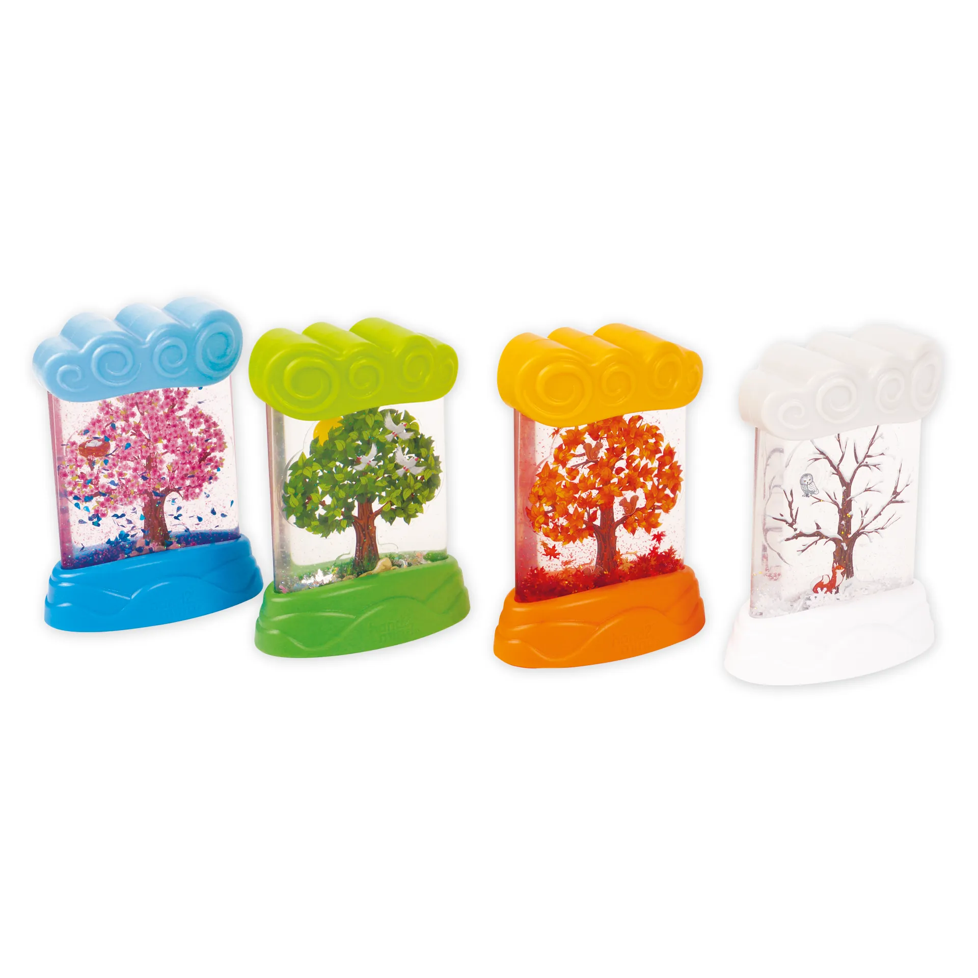 Jahreszeiten-Baum zum Schütteln, 4-tlg.