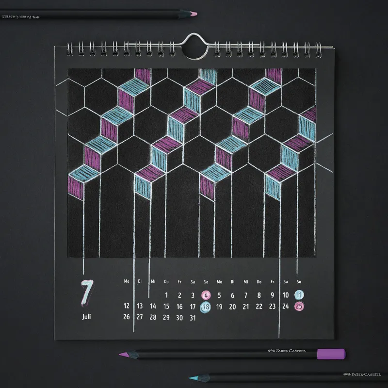 Faber-Castell Black Edition Buntstifte, 12 Stück