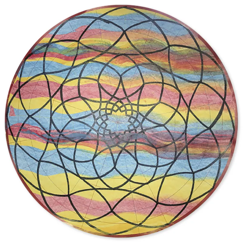 Mandala-Papier, 28x28 cm, 36 Blatt