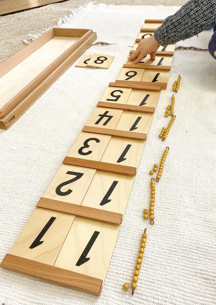 TimeTEX Seguintafeln I, 11-19 "Montessori Premium"