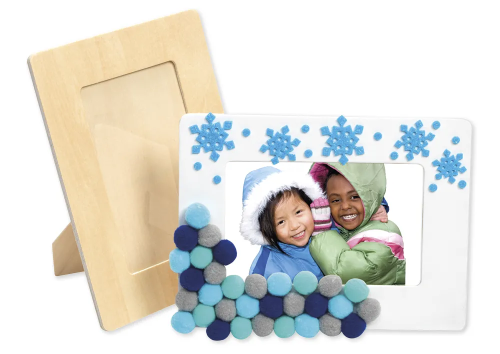 Holz-Bilderrahmen, 12 Stück