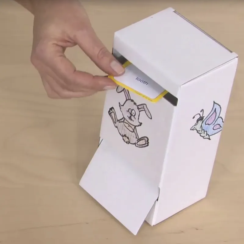 Papp-Computer weiß, unbedruckt