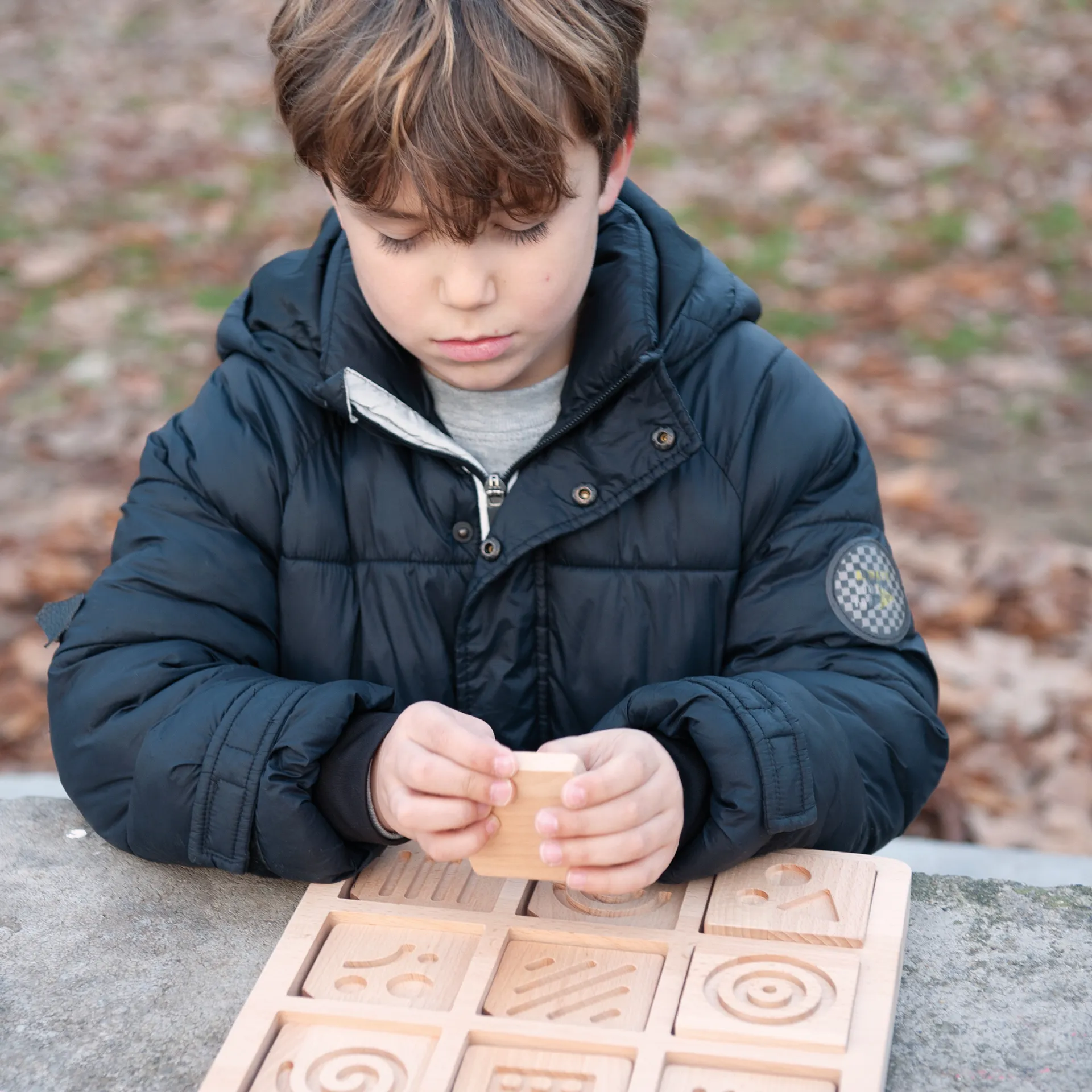 Tast-Memospiel "Puzzle", 20-tlg.