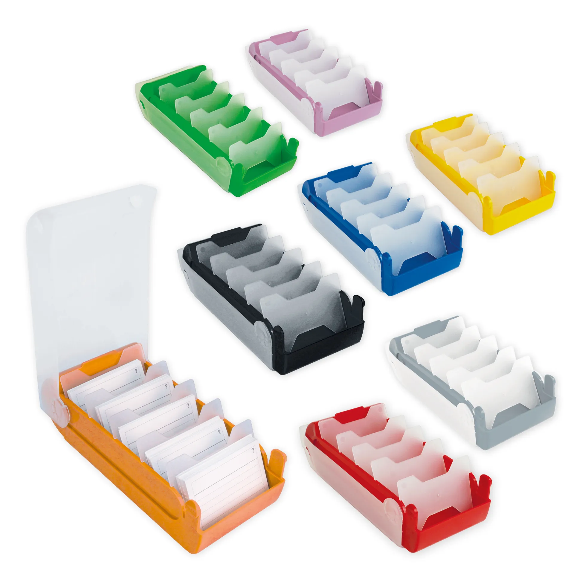 Karteikasten für A8 Kunststoff