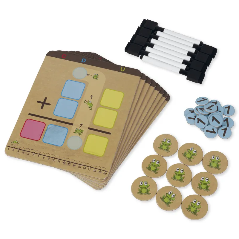 Lern-Tafel "Addition und Subtraktion mit Übertrag", 45-tlg.