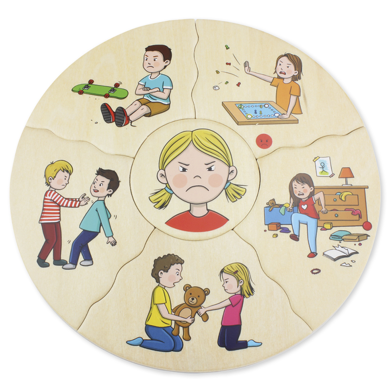 Humanico "Emotionen", 5 Puzzles