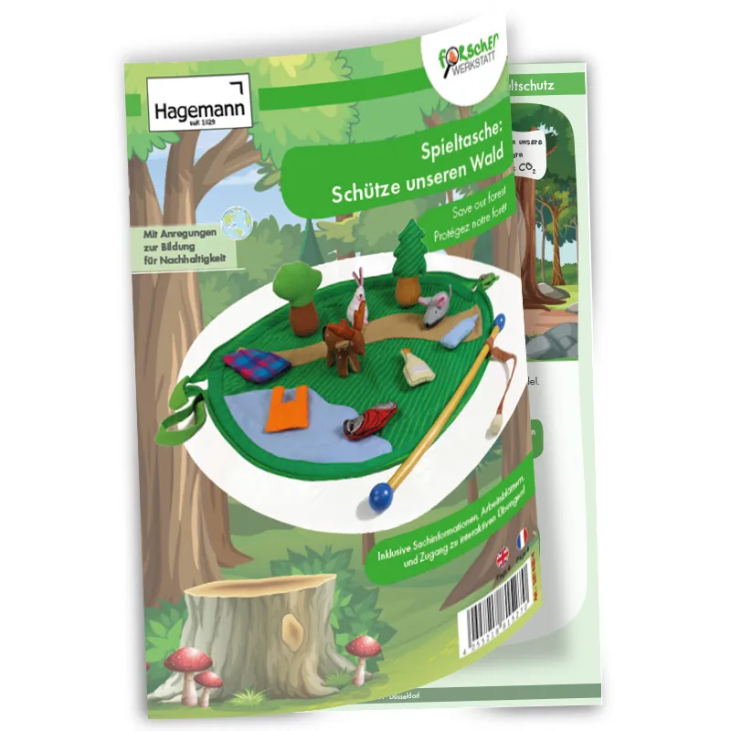 Spieltasche Müll sammeln