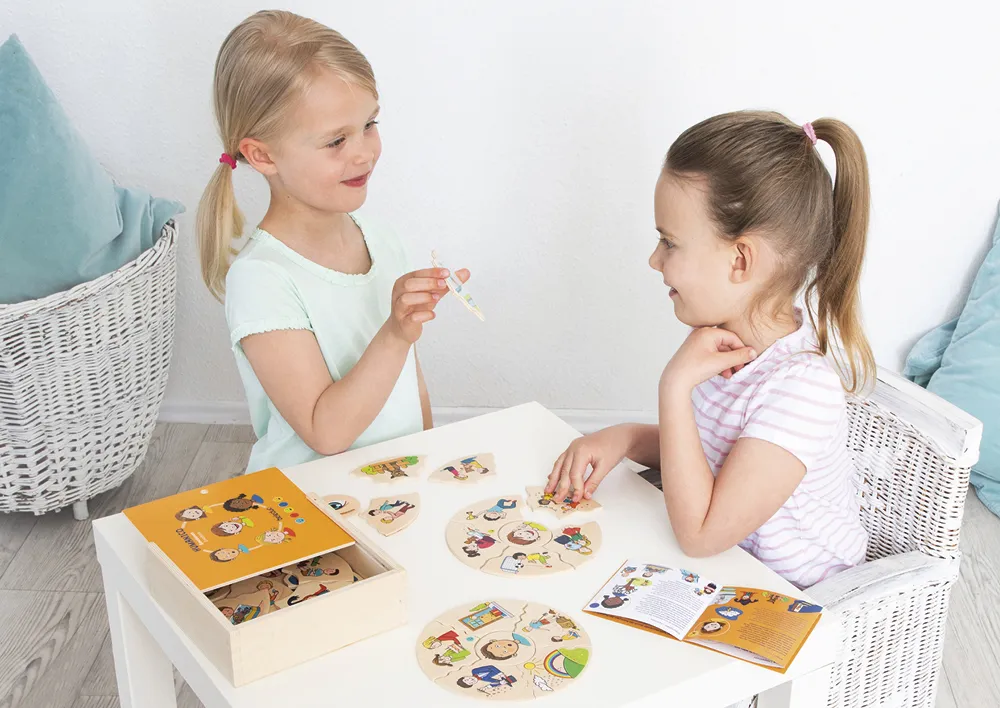 Humanico "Emotionen", 5 Puzzles