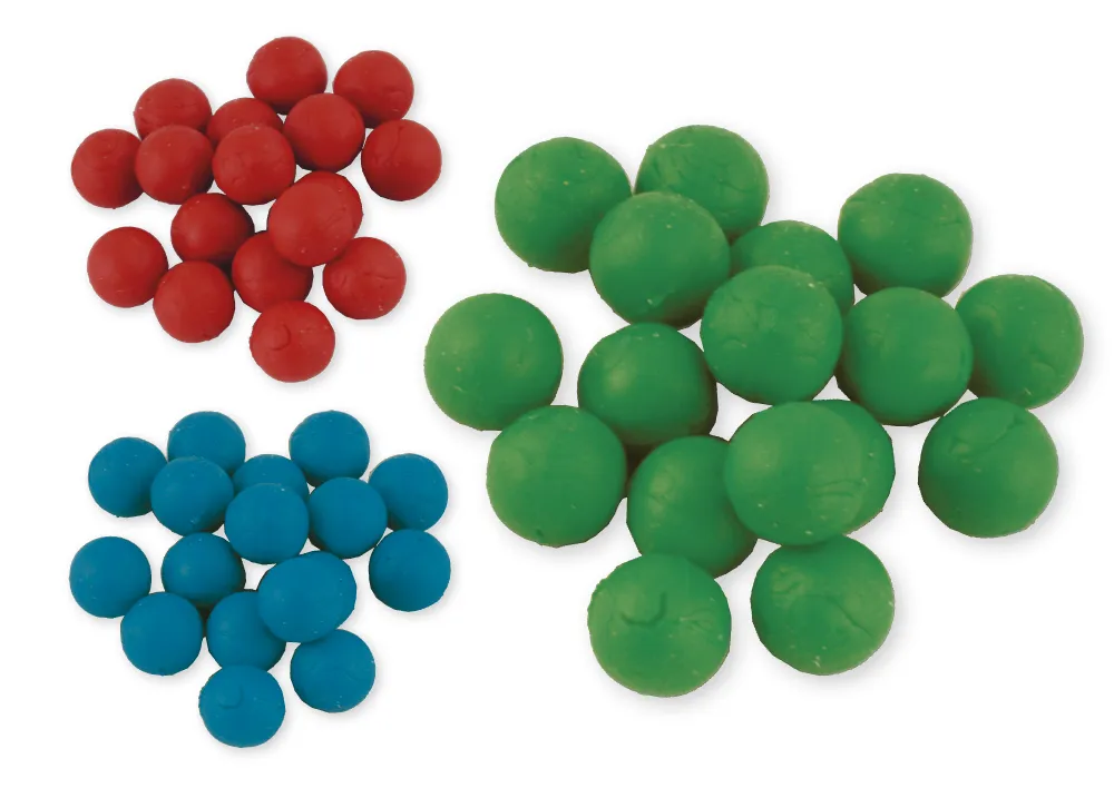 Flüster-Kugeln für Schüttelbox, 50 Stück