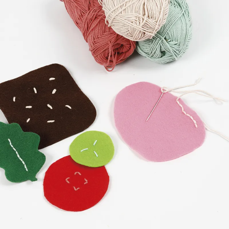 Filz-Platten 15 x 23 cm, 100 Stück