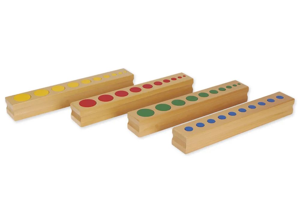 TimeTEX Farbige Zylinder "Montessori Premium"