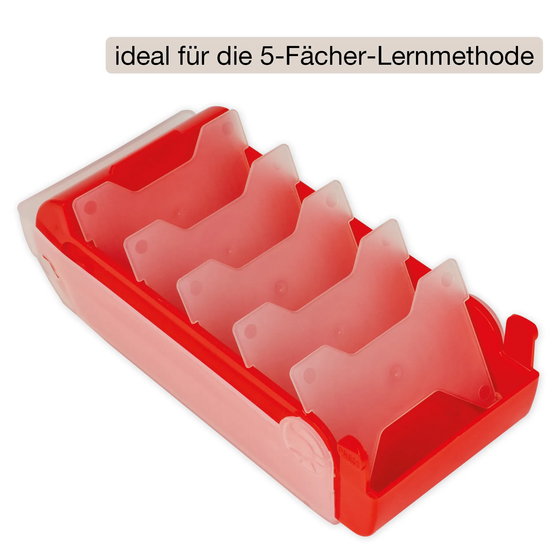 Karteikasten für A8 Kunststoff