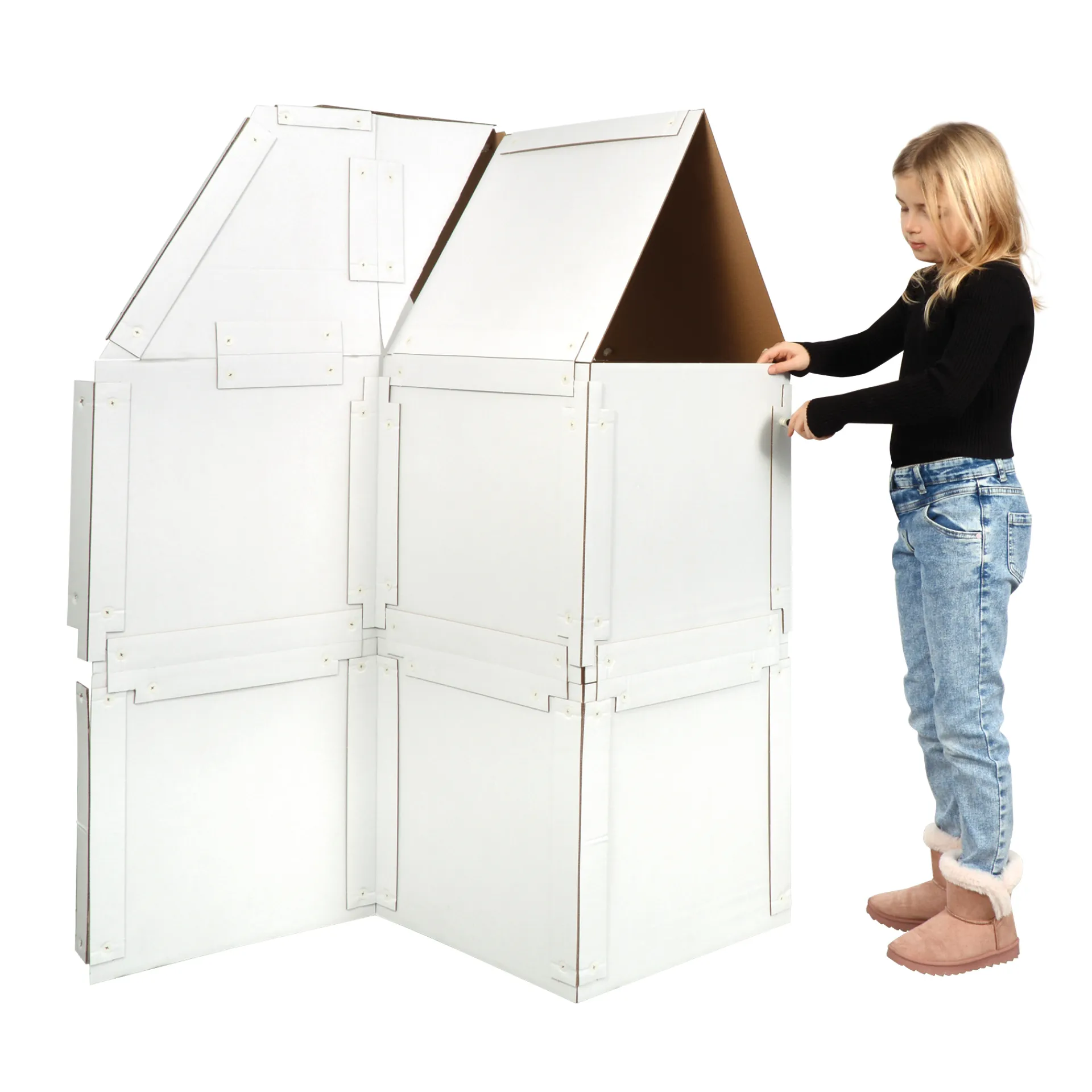 Karton-Set "Bauen mit Karton", 50-tlg.