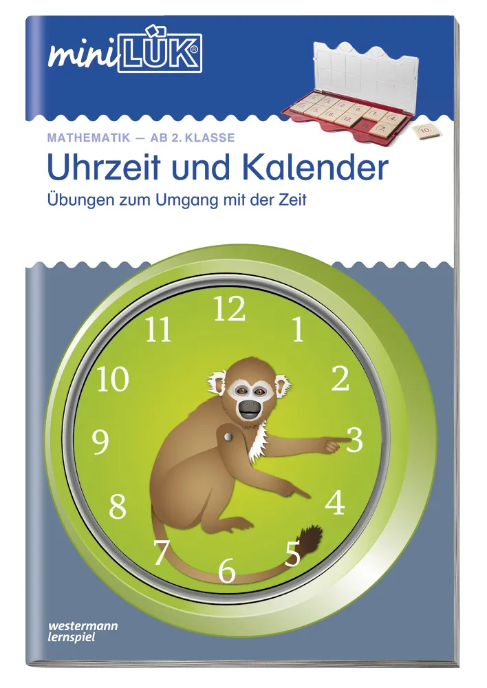 miniLÜK Sachunterricht 1./2. Klasse "Uhrzeit und Kalender Übungen zum Umgang mit der Zeit"
