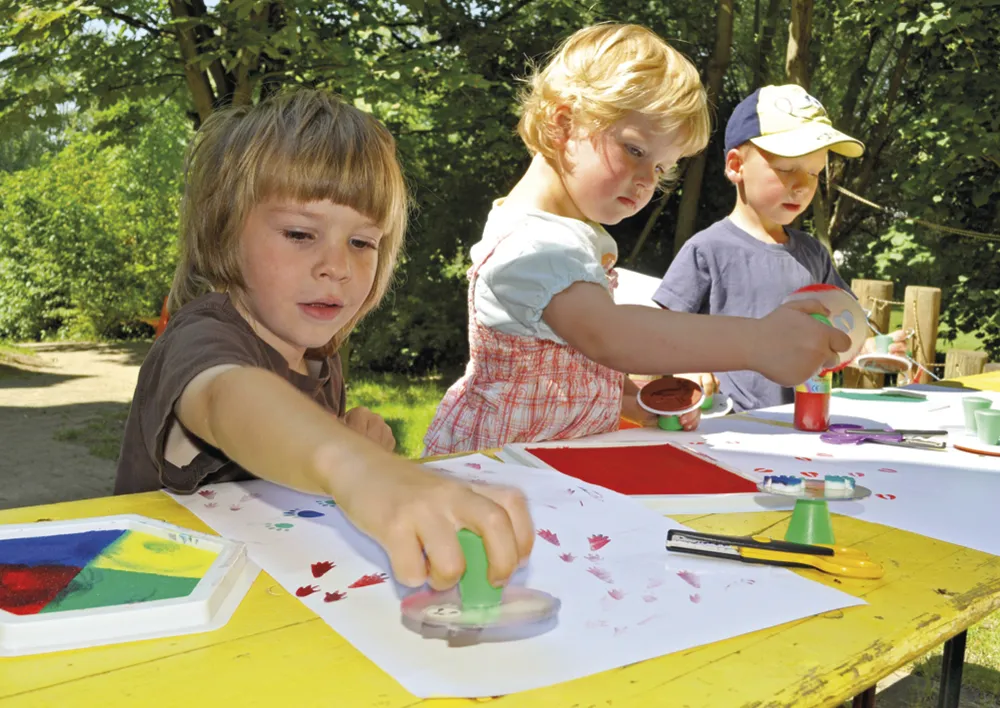 Stempel "Tierspuren", 12-tlg.