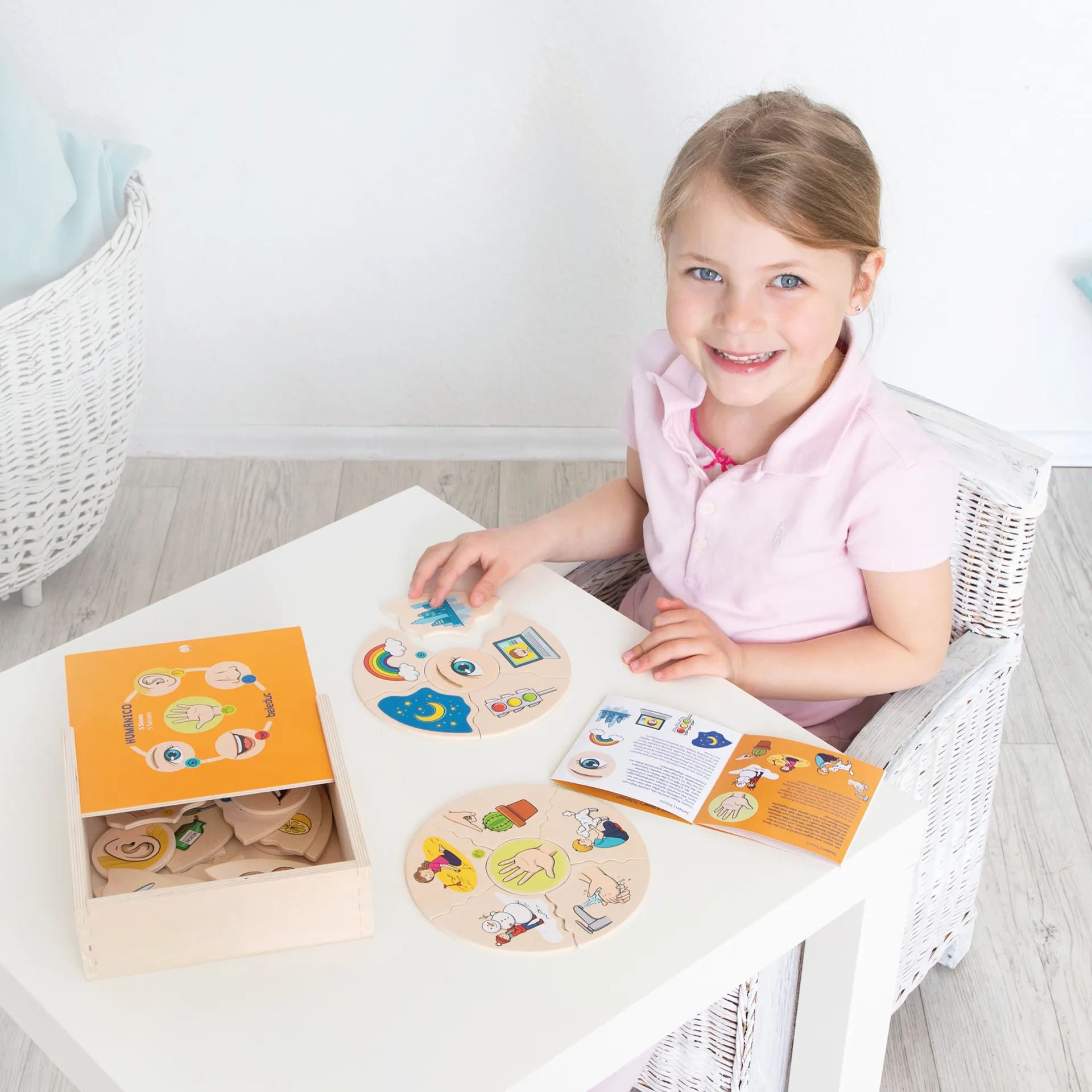 Puzzle Humanico "5 Sinne", 30-tlg.